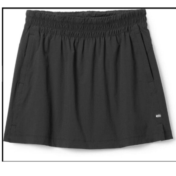 REI Co-Op Active Pursuits Skort Size Small Black Skirt Summer Outdoors Pockets - Picture 11 of 11